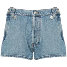 Джинсовые шорты средней посадки Джинсовые шорты средней посадки