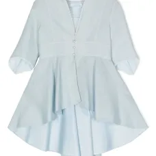 Пальто с фестонами