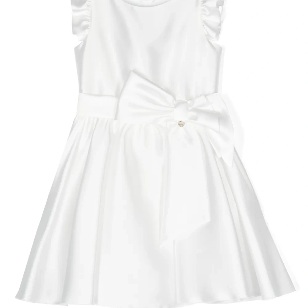 Платье с объемным бантом