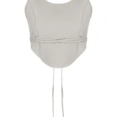 Укороченный топ-корсет