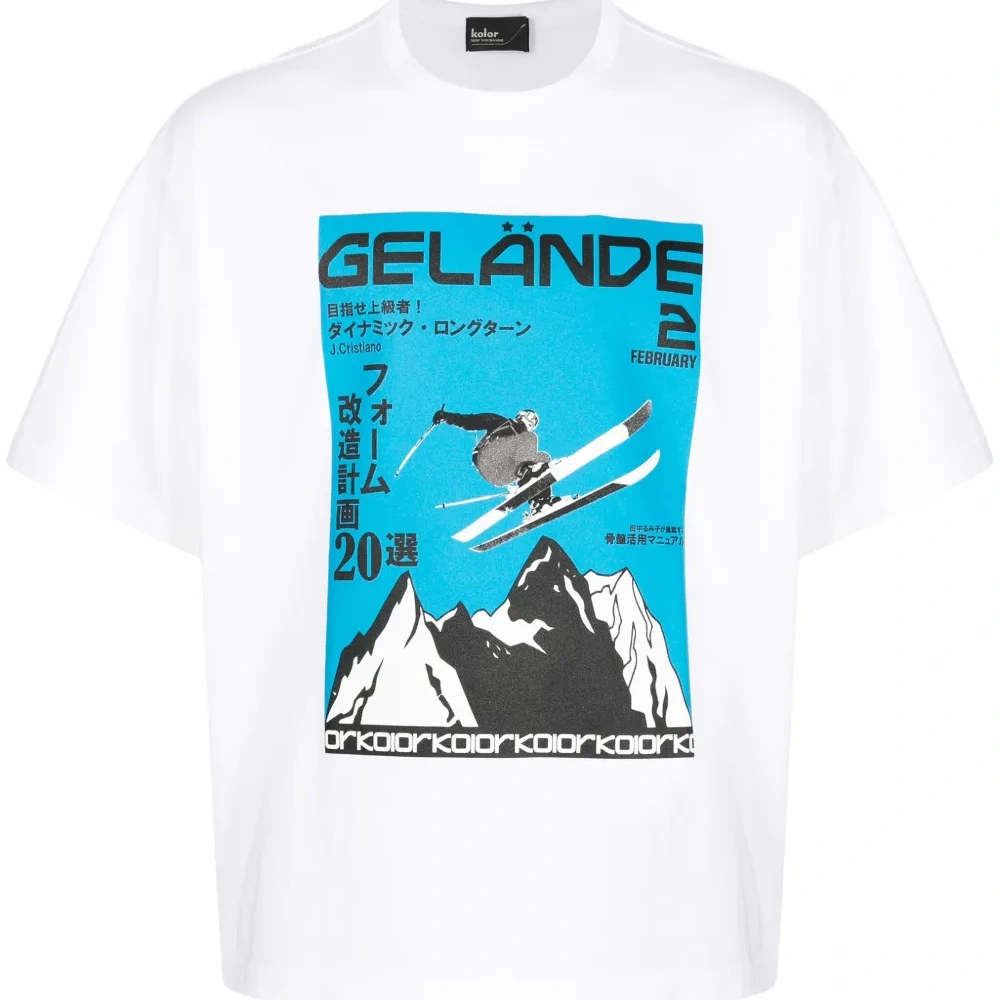 Футболка с графичным принтом