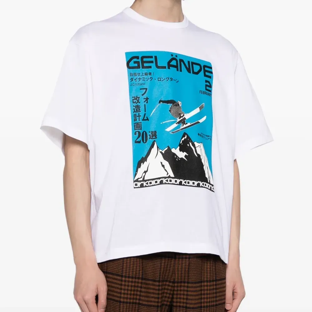 Футболка с графичным принтом