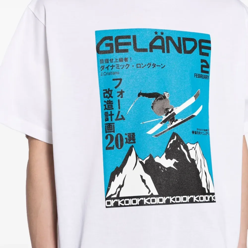 Футболка с графичным принтом