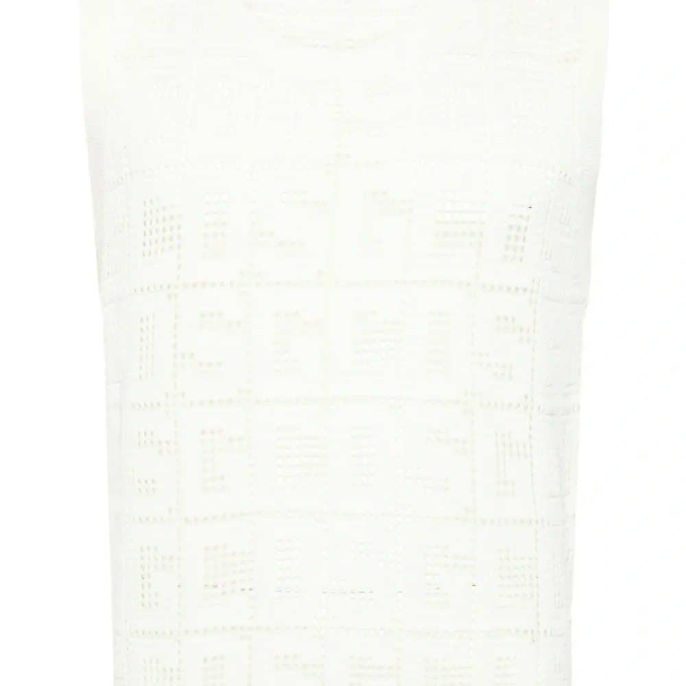 Трикотажный жилет с монограммой