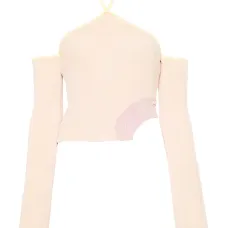 Топ Comma асимметричного кроя в рубчик