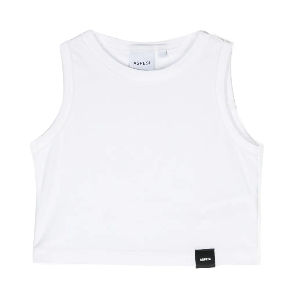 Укороченный топ без рукавов