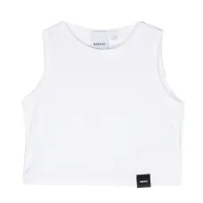 Укороченный топ без рукавов