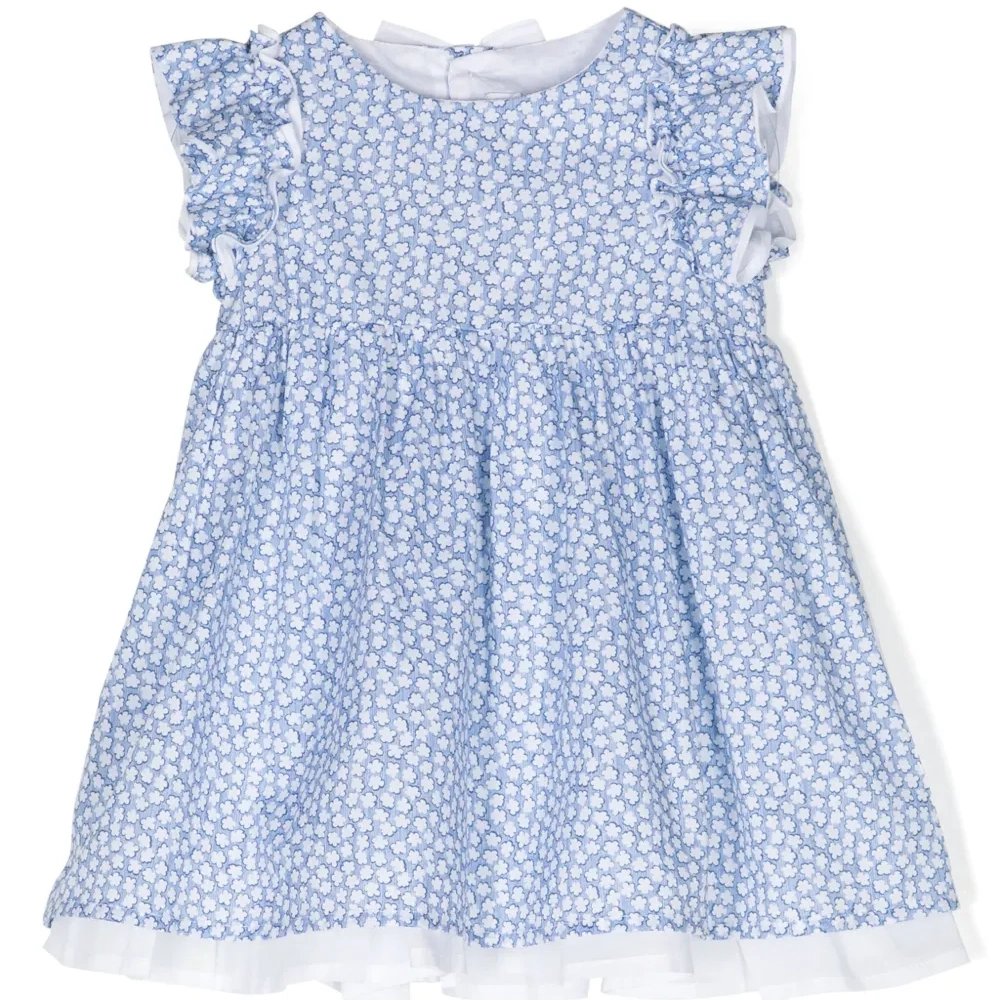 Платье с цветочным принтом