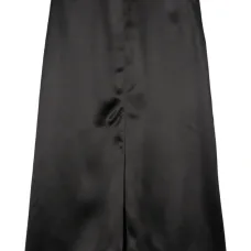 Атласная юбка миди