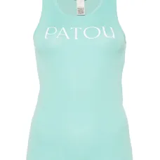 Топ из органического хлопка с логотипом