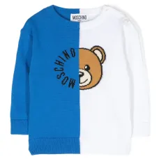 Джемпер вязки интарсия с логотипом