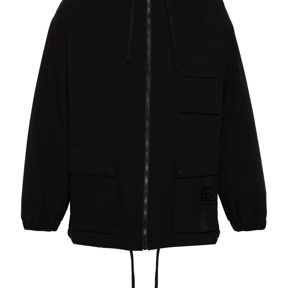 Куртка из рипстопа с капюшоном