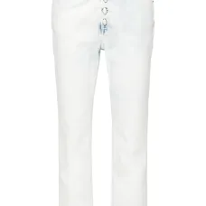 Укороченные джинсы средней посадки Укороченные джинсы средней посадки