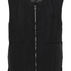 Стеганый жилет с логотипом