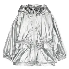 Куртка с капюшоном и логотипом Куртка с капюшоном и логотипом