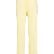 Прямые брюки с завышенной талией