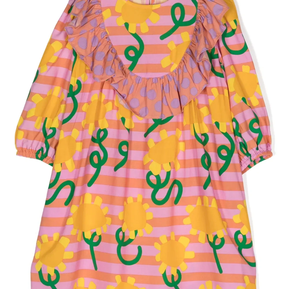 Платье с принтом