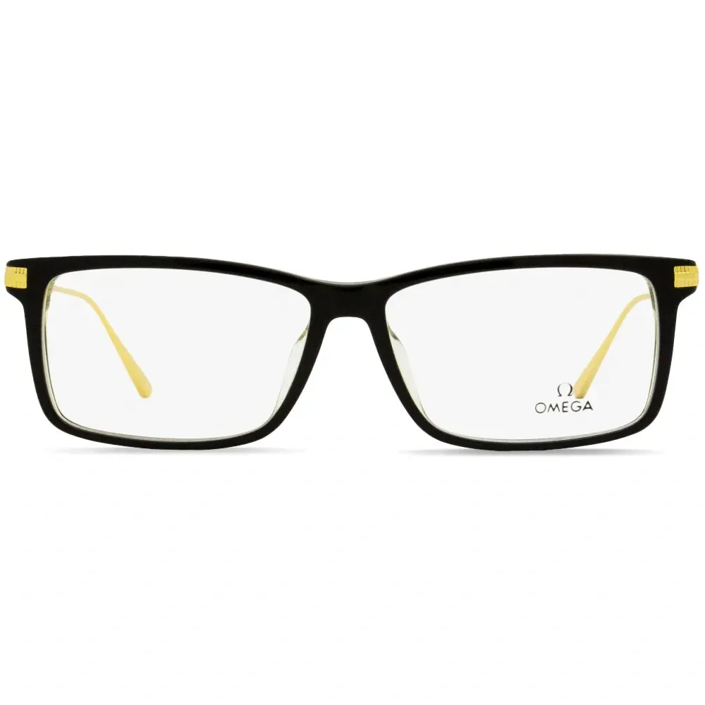 Очки в прямоугольной оправе