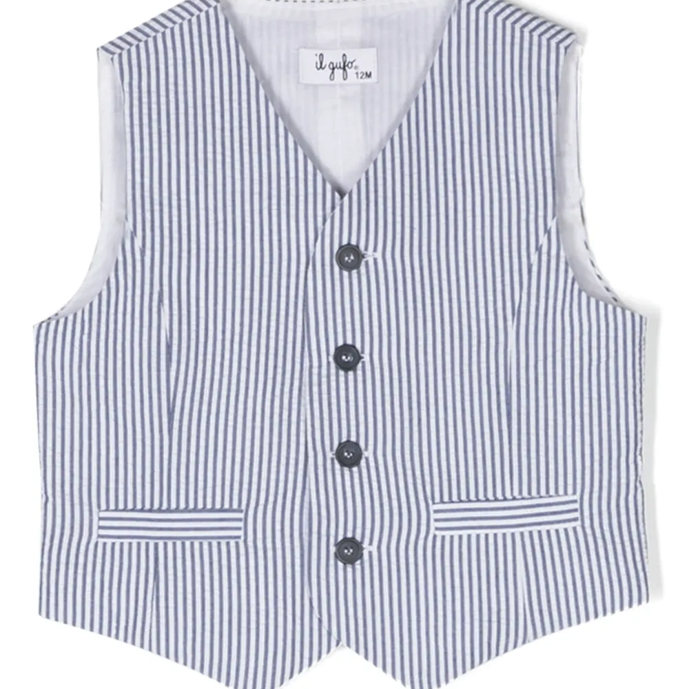 Жилет в полоску