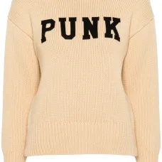 Джемпер с нашивкой-логотипом