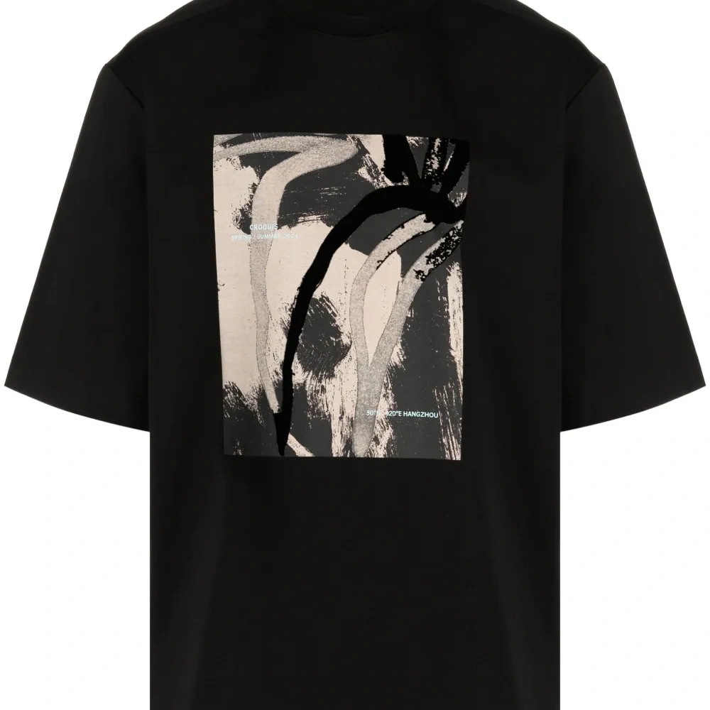 Футболка с принтом