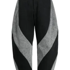 Джинсы свободного кроя в двху тонах Джинсы свободного кроя в двху тонах