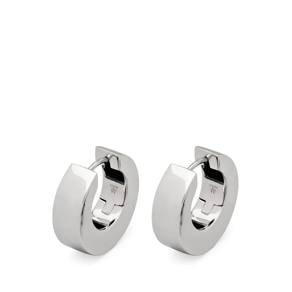 Маленькие серьги-кольца Arch