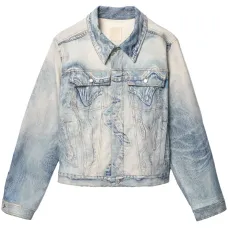 Джинсовая куртка с принтом Джинсовая куртка с принтом