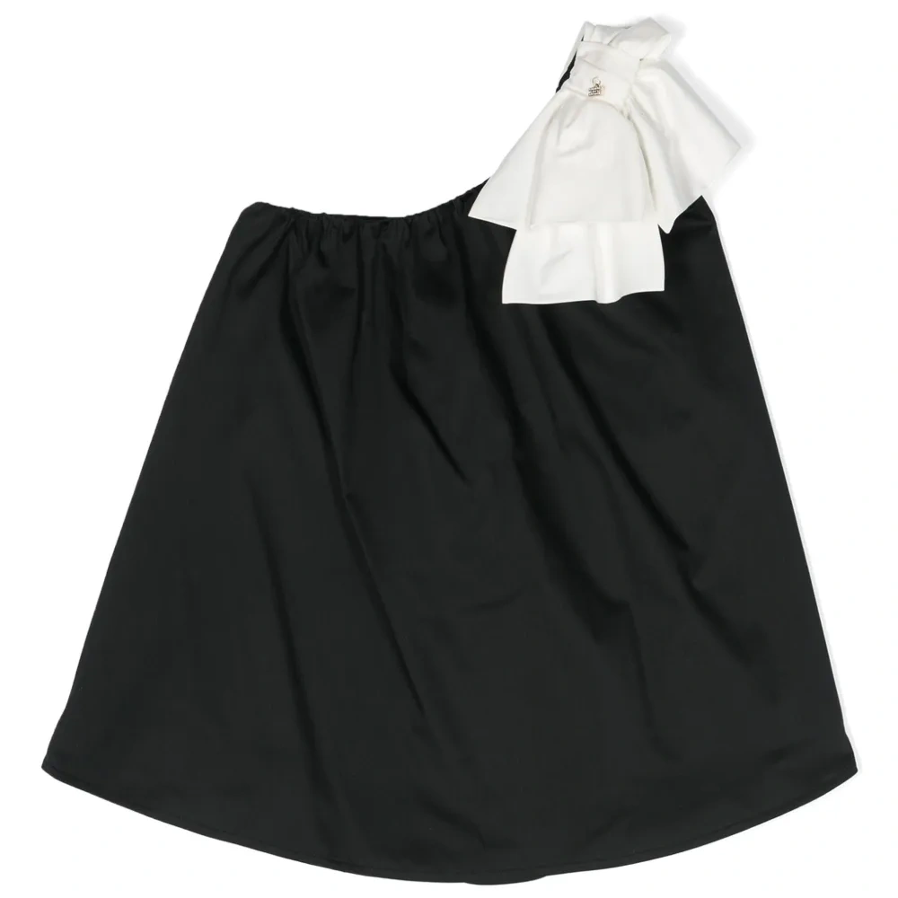 Платье с бантом