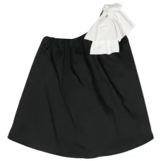 Платье с бантом