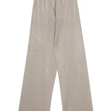 Трикотажные брюки прямого кроя