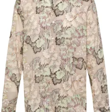 Рубашка с цветочным принтом