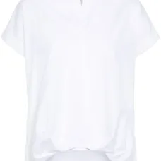 Поплиновая блузка со сборками Поплиновая блузка со сборками