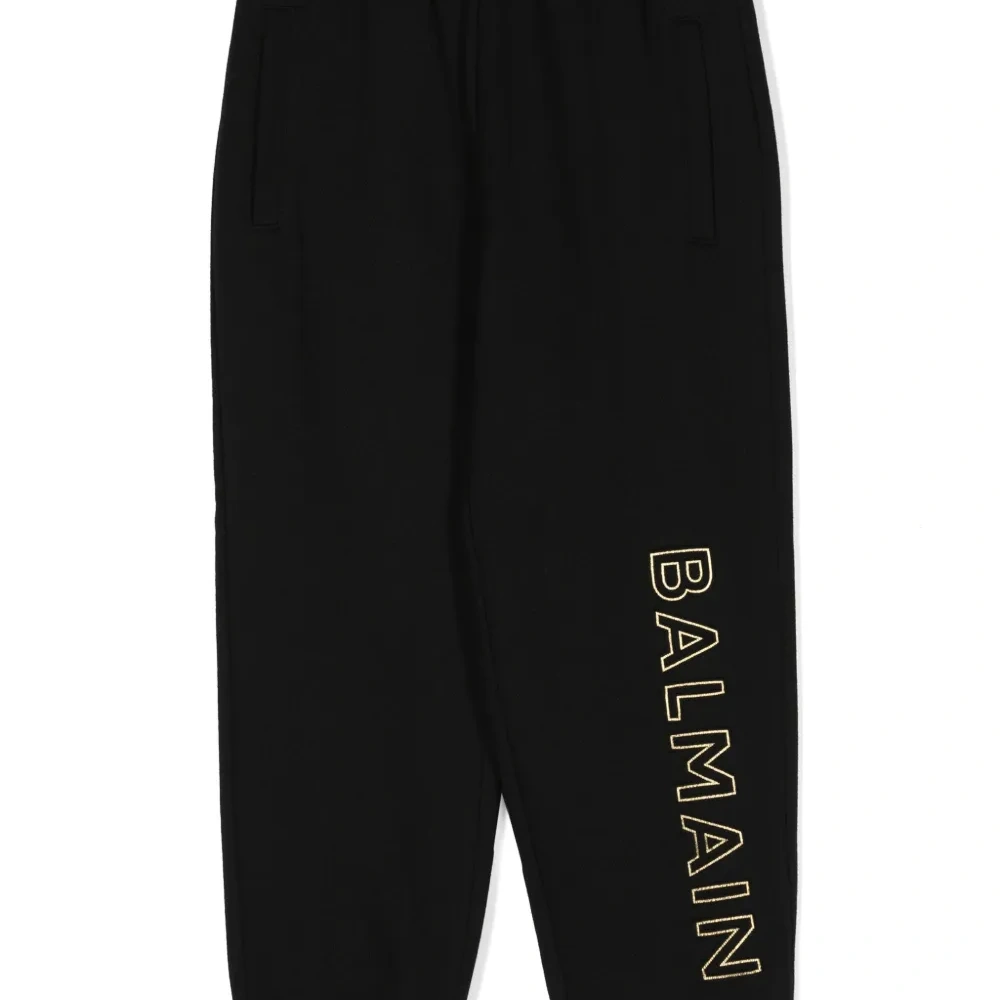 Спортивные брюки с вышитым логотипом