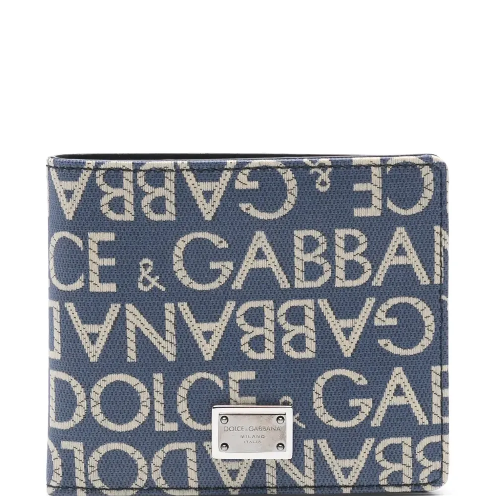 Кошелек с жаккардовым логотипом Кошелек с жаккардовым логотипом