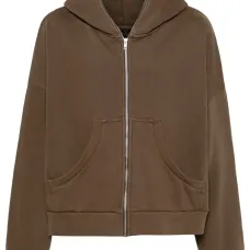 Худи из органического хлопка на молнии