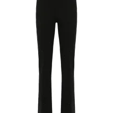 Узкие брюки со стразами