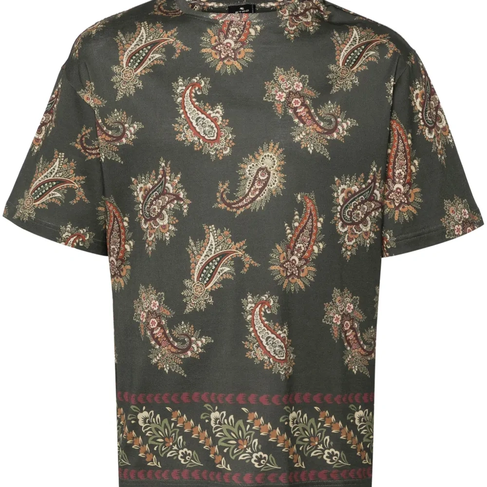 Рубашка с принтом пейсли