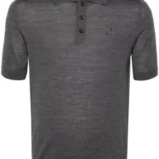 рубашка поло с вышитым логотипом