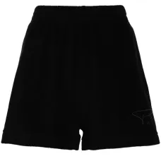 Махровые шорты с вышитым логотипом