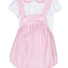 Комбинезон в тонкую полоску