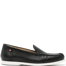 Лоферы из зернистой кожи