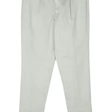 Зауженные брюки со складками Зауженные брюки со складками