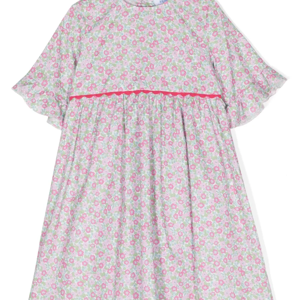 Платье с цветочным принтом