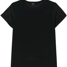 Футболка с круглым вырезом и вставками Футболка с круглым вырезом и вставками