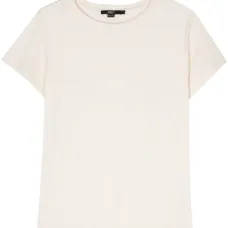 Футболка с круглым вырезом и вставками Футболка с круглым вырезом и вставками