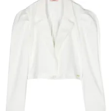 Укороченный блейзер с пайетками