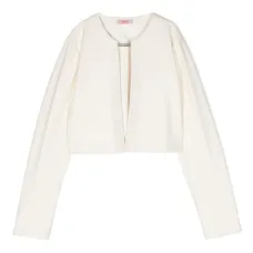 Укороченная куртка из искусственной кожи