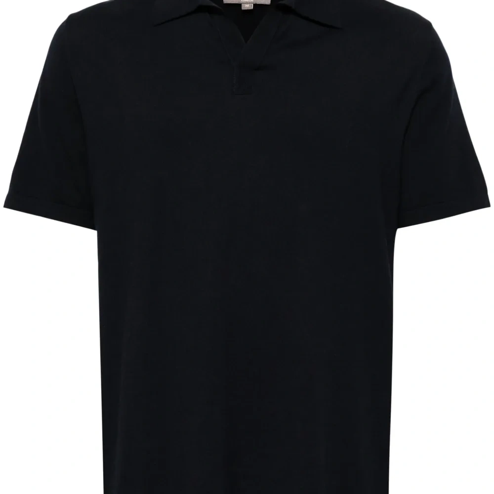 Рубашка поло тонкой вязки