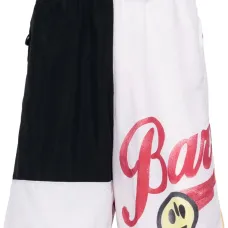 Спортивные шорты в стиле колор-блок